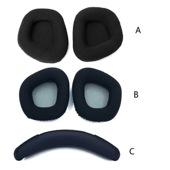 Substituição Protecções de Cabeça de Espuma de Memória de Ouvido, Capa de Almofada para Corsair VOID PRO ELITE Auricular Abafador de Orelha Almofadas de Cabeça de Feixe
