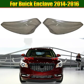 Para Buick Enclave De 2014 2015 2016 Farol Dianteiro Tampa Transparente Máscara De Sombra Da Lâmpada Do Farol Shell De Lente Auto Peças De Reposição