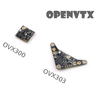 HappyModel OVX300 OVX303 5.8 G 40CH 300mW Ajustável OpenVTX Vídeo Micro Transmissor de RC FPV Tinywhoop Nano Micro Longo Alcance