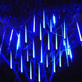 Impermeável Ultra Brilhante Meteoro Romântico LED String para Festa de Casamento