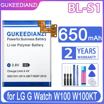 GUKEEDIANZI BL250 BL 250 650mAh para LG G Assista W100 W100KT Bateria Recarregável de Telefone Baterias Bateria + Free Tools