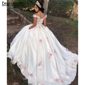 Princesa Vestidos De Quinceanera Vestido De Baile 2023 Apliques De Renda Sweet 16 Vestido De Vestidos De 15 Anos