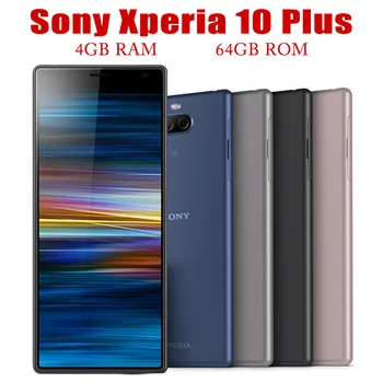 Sony Xperia 10 Mais I3213 I4293 4G Mobile Phone 6.5