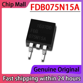 1PCS Original-263 SMT FDB075N15A 075N15 MOS Transistor de efeito de Campo
