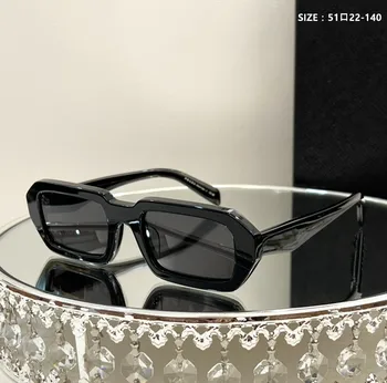 Moda pequena praça óculos de sol para homens e mulheres Moda preto óculos de sol para homens e mulheres Retro exterior condução óculos de sol