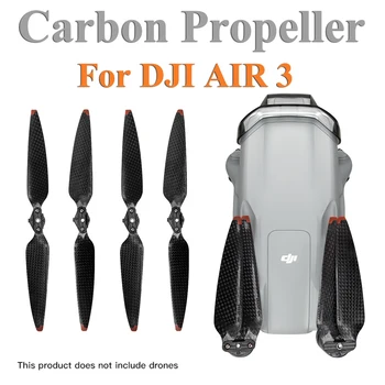 Carbono Hélices DJI AR 3 Drone Peso Leve Asa Fãs de Fibra de Carbono Lâmina 8747F Pá de Reposição Peças de Reposição Acessórios