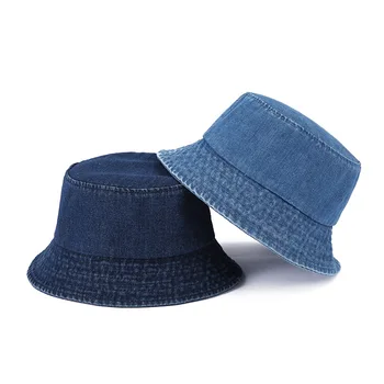 Venda quente de cowboy chapéu de Balde para homens e mulheres de chapéu de Sol ao ar livre no verão casual e versátil pequeno chapéu fabricante de moda