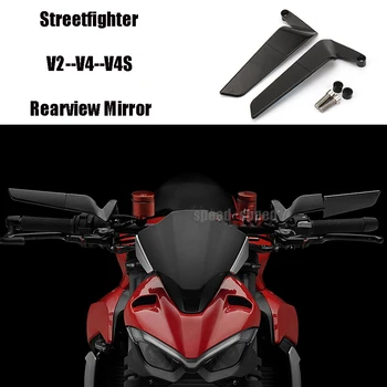 NOVOS Espelhos retrovisores Para a Ducati Streetfighter V2 955/V4 1100 S/V4 1100 2020 2021 2022 2023 Moto Retrovisor do Lado Espelhos