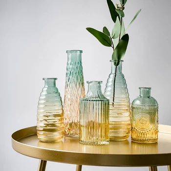 Casamento Nordic Vaso De Vidro Vaso De Flores Moderna Vasos Decorativos Nórdicos Decoração Home Acessórios De Flores, Vasos De S Vaso De Cristal