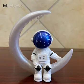 Astronauta Decoração Criativa Mini Carro De Decoração De Interiores Decoração De Quarto De Trabalho De Recolha De Casa Astronauta Pequena Decoração