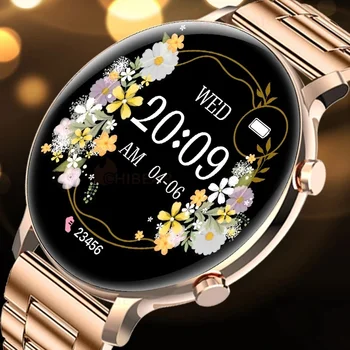 2023 Nova Moda Das Mulheres Smartwatch De Marcação Personalizado De Fitness Tracker Bluetooth Chamada De Desporto De Senhoras Pulseira Para Samsung Galaxy Active 2