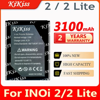 KiKiss Bateria de 3100mAh Para INOi 2 / INOi 2 Lite / INOi 2Lite Telefone de Substituição de bateria de Alta qualidade 100% NOVO