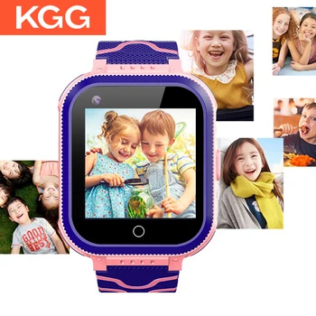 4G Smart Watch IP67 Impermeável GPS WIFI LBS Local Com SOS Lanterna Chamada de Vídeo 1,44 polegadas 720mAh Presente de Aniversário de Criança Smartwatch