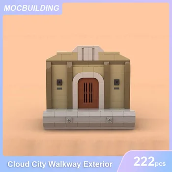 Cloud City Passarela Exterior Mini Modelo de Exibição do MOC Blocos de Construção DIY Reunir Tijolos Arquitetura Criativa Brinquedos Presentes 222PCS