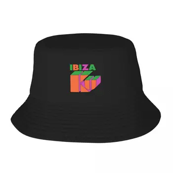 Novo Ibiza Ku Ilha Branca Chapéu de Balde bonito Macho Mens Chapéus das Mulheres