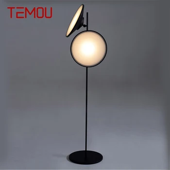 TEMOU Nórdicos Lâmpada de Assoalho Modernos e Luxuosos Família Iiving quarto Quarto Criatividade Decorativa LED de Pé Luz