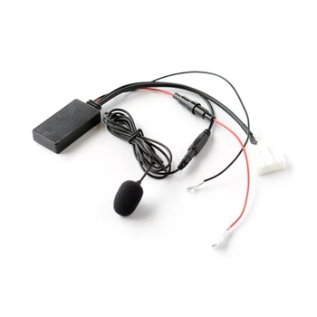 Carro de Bluetooth 5.0 Módulo de mãos-livres Aux Cabo Adaptador de Áudio Para Mazda 2 3 5 6 MX5 RX8 2006+ CX7 Bluetooth Automóvel Kits de