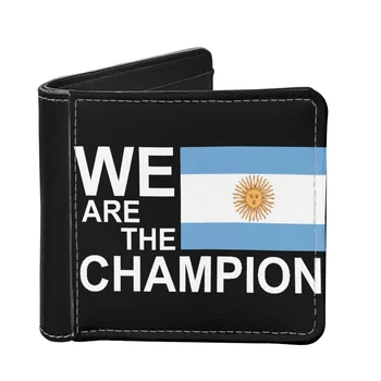Saco de embreagem Homem Argentino Bandeira Nacional Portadores de Cartão de Bolsas para Homens Multi-Slots de cartão, Carteira de Moeda Saco de Dinheiro de Luxo, Mulheres 2023 Novo