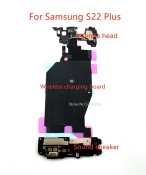 Três peças de Manutenção Conjunto de Acessórios Para Samsung Galaxy S22 Mais S22+ de carregamento sem Fios da placa de Som alto-falante antena de parte da cabeça de