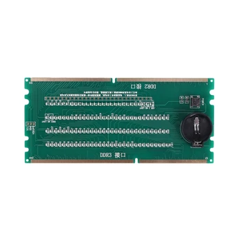 DDR2 e DDR3 2 em 1 Iluminada Testador com a Luz para a área de Trabalho placa principal de Circuitos Integrados