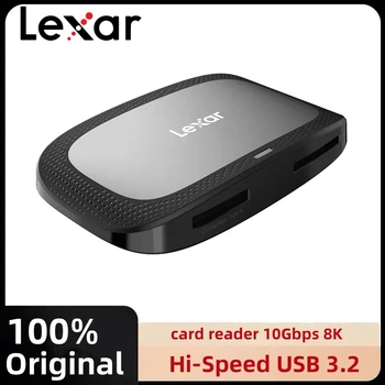 Lexar CFexpress Tipo Um leitor de cartão de 10 gbps, 8K 2-em-1 Hi-Speed USB 3.2 Gen2 Leitor de Cartão SD USB Tipo de Interface C CFE Leitor de Cartão