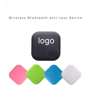Carteira de telefone quadrado de baixa potência bidirecional de alarme, chaveiro anti-perda Bluetooth posicionamento anti perda dispositivo
