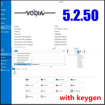 Penta de Diagnóstico VODIA 5.2.50 com o Keygen para a Volvo Penta Industriais e marítimos Enges de Diagnóstico de Software Livre Instalar+Vídeo