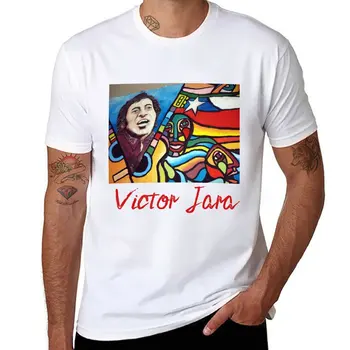 Nova Victor Jara (Chile) Mural T-Shirt de manga Curta, rápida secagem t-shirt kawaii roupas mens t shirts divertidas
