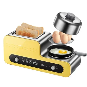 Caldeira do ovo Multi-Função pequeno-Almoço Maker Automática Torradeira Toast Vapor Ovos Torradeira toaster