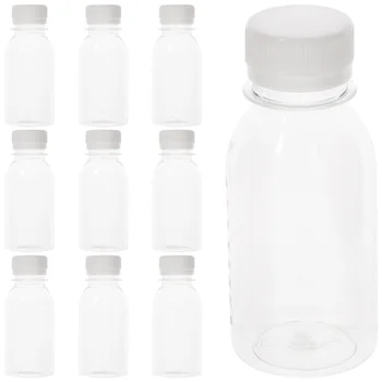 Garrafa de leite Multi-função Garrafas Claro Viagem Conveniente Vazio Beber Portátil Recipiente transparente Tampa
