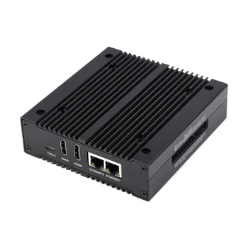 NAS Multi-funcional Mini-Computador Projetado para o Raspberry Pi Calcular o Módulo 4 de Armazenamento de Rede Dupla de Estado Sólido
