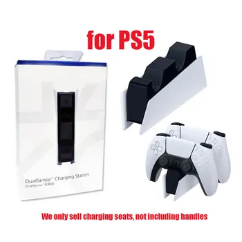Substituições Para PS5 de Carregamento Dock Stand para PS5 Duplo Sentido Carregador Controlador de Ajuste para o PS5 Jogo de Acessórios Versão JP