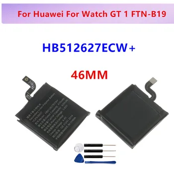 Bateria nova Original Bateria HB512627ECW+ Para Huawei Assistir GT 1 FTN-B19 46MM 420mAh+Free Tools