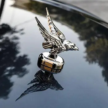 Carro Capô Dianteiro Águia Ornamento Emblema Automático da Tampa Frontal, ABS 3D Emblema da Águia do Exterior do Carro um Estilo de Decoração de Modificação Accessorie