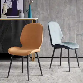 minimalista nórdicos Cadeira de Jantar gamer exterior luxo único de Cadeira de Jantar moderna Relaxante silla cocina Móveis para cozinha HY