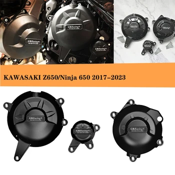Tampa do motor Proteção para GBRacing para a KAWASAKI Z650 Ninja 650 2017-2023