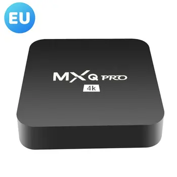 4K Smart TV da Caixa de IPTV Europa Brasil Portugal Set-Top Box 4GB de RAM 32G WLAN Ethernet 2,4 G WiFi, Media Player uma CAIXA de TV Android 10.1