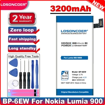 3200mAh BP-6EW Bateria para Nokia Lumia 900 N900 Lumia900 Bateria