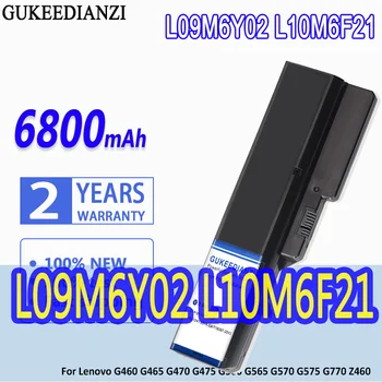 GUKEEDIANZI Bateria L09S6Y02 L09L6Y02 L09M6Y02 L10M6F21 para Lenovo G770 Z460 G460 G465 G470 G475 G560 G565 G570 G575