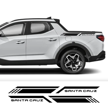 Tronco de carro Adesivo Para Hyundai Santa Cruz SE SEL Limitada 2022 2023 Captação de Gráficos Listras Decalque de Todos os Novos Auto Truck Capa de Vinil