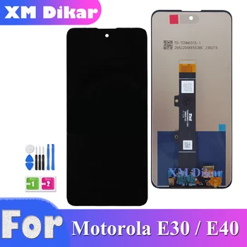 6.5 polegadas Original Para Motorola Moto E40 LCD XT2159-4 Tela de Exibição do Painel de Toque do conjunto do Digitador Para Moto E30 XT2158-6 de LCD