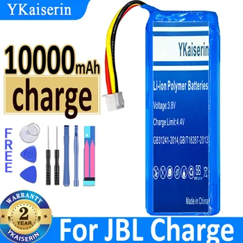 10000mAh YKaiserin Bateria Para JBL Carga de Bluetooth alto-Falante de Substituição de Bateria + Faixa de Código