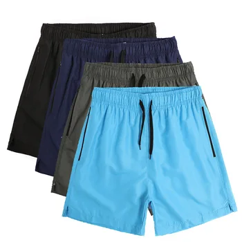 Verão, masculina Casual Esportes Shorts Novo Seca Rápido, Simples e de Cor Sólida Shorts Soltos