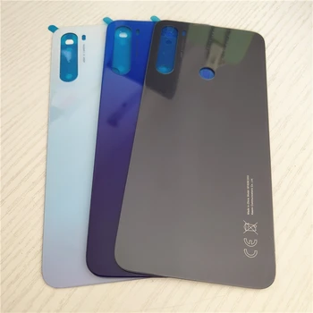 5PCS 100% Original Para Xiaomi Redmi Nota 8T Tampa Traseira da Bateria Painel Porta Traseira Caso de Habitação Tampa Com Fita Adesiva Peças do Telefone
