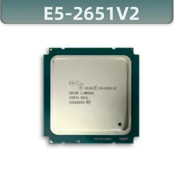 Processador Xeon E5-2651V2 e5-2651 v2 E5 2651V2 CPU 1.8 LGA 2011 SR19K Doze Núcleos de Trabalho e5 2651V2