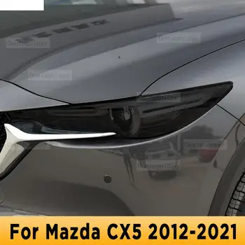 Para Mazda CX5 2012-2021 Exterior do Carro Farol Anti-risco Lâmpada Dianteira de Tonalidade de TPU Película Protetora Capa de Reparação de Acessórios Adesivo