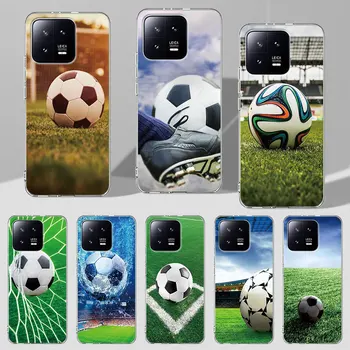 O futebol É a Minha Vida Cobrir para o Xiaomi Mi 12T 11T 13 11 Lite 5G 10T 9T 9 12 12X 11i 8 Nota 10 Pro CC9 A2 A3 CC9E Telefone de TPU Case