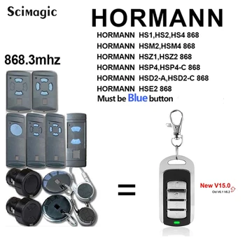 HORMANN 868 MHz porta de garagem com controle remoto Hormann HSM2 HSM4 hse2 hse4 868 abertura da porta da garagem comando de controle de portão NOVO 2021