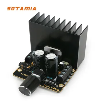 SOTAMIA TDA7377 Amplificador de Potência de Áudio do Conselho 30Wx2 de som hi-fi de Som de Carro Amplificador DIY Mini Amplificador Classe AB de Casa Inteligente Amplificador