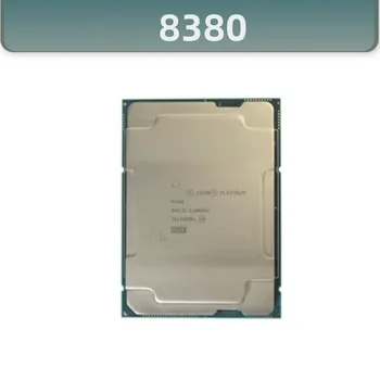 Xeon Platina 8380 versão oficial CPU de 2,3 GHz 60MB 270W 40Core80Thread processador LGA4189 para C621A placa-mãe do servidor
